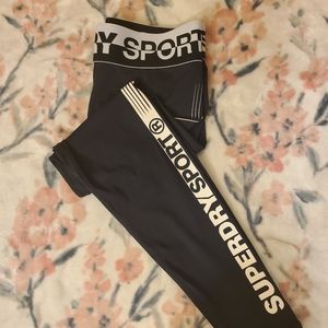 NWT SuperDry Sport Leggings